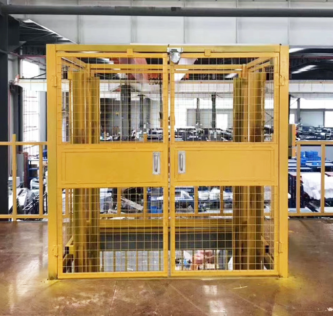 尤溪智能导轨式升降机亮相